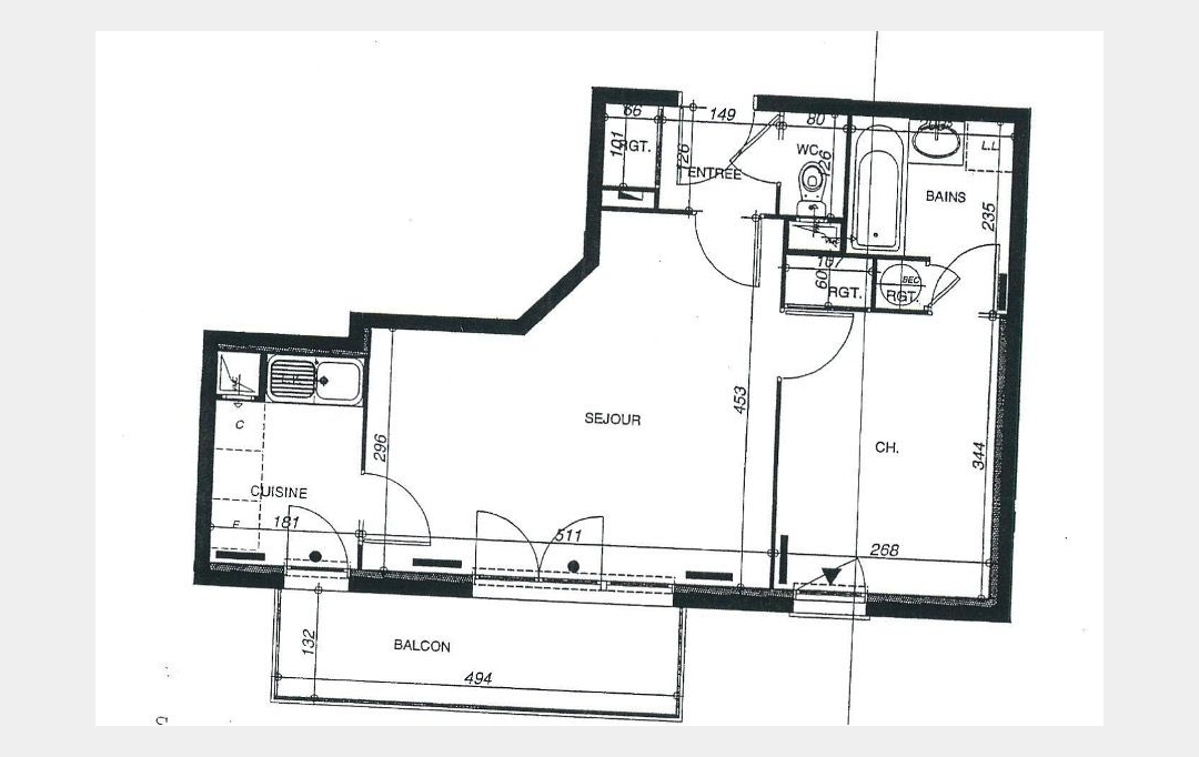 Annonces FONTENAY : Apartment | VILLEJUIF (94800) | 42 m2 | 244 000 € 